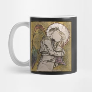 Destiel - Amalgamation mixed media drawing Mug